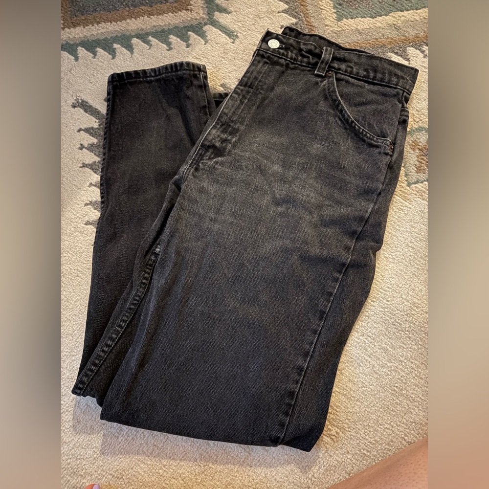 Vintage Levi's Orange Tab Slim Tapered Gray Faded - Picture 9 of 9